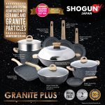 Shogun Granite Cookware Plus 24 x 17cm Nonstick Stockpot With Steamer with Induction (IH) - Image 2