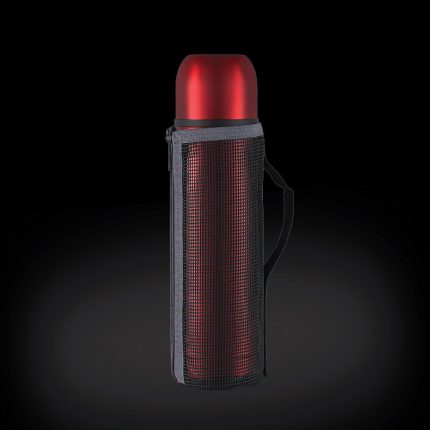 Sakura Red 0.5L Two Way Sportz Thermal Flask + Sportz Cap + Netting Pouch
