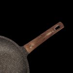 Shogun Midori 32 x 11cm Strifry Wok with Glass Lid with Induction(IH) - Image 5