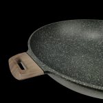 Shogun Midori 40 x 11.5cm Wok with Semi Glass Lid with Induction(IH) - Image 2