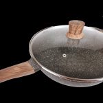 Shogun Midori 32 x 11cm Strifry Wok with Glass Lid with Induction(IH) - Image 2