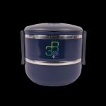 3R PAC2GO 1400ml 2Tier Tiffin Carrier Lunch Box [Blue]