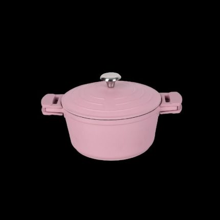Shogun Ceragan 20cm -2.5L Greblon Ceramic Aluminium Nonstick Casserole Pot with Cast Aluminium Lid with Induction (IH)