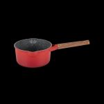Shogun Timeless 18x9cm cast aluminium saucepan with Self-Basting Lid with Induction (IH) - Image 3