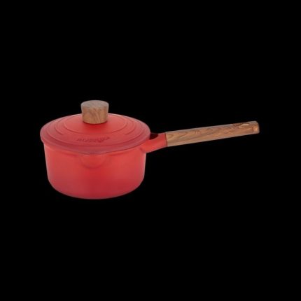 Shogun Timeless 18x9cm cast aluminium saucepan with Self-Basting Lid with Induction (IH)