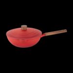Shogun Timeless 28x9cm cast aluminium wok with self-basting lid with Induction (IH)