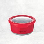 La gourmet Pack To Go 730ml Round Canister - Red