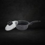 Shogun Shinji 20x 8.5cm Saucepan with Glass Lid, 2.2L (Induction) - Image 2