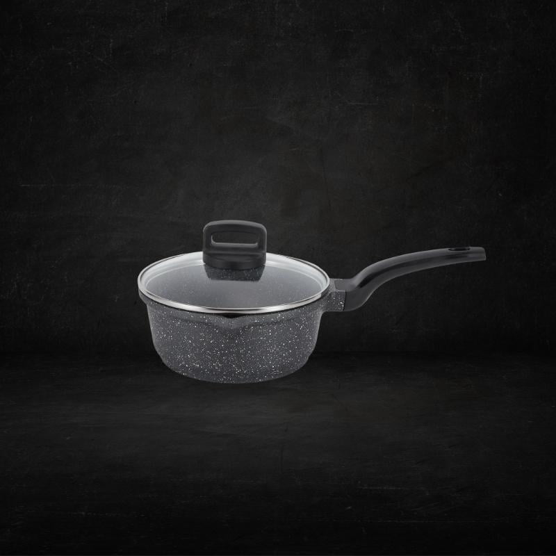 Shogun Shinji 20x 8.5cm Saucepan with Glass Lid, 2.2L (Induction) Shogun Shinji 20x 8.5cm Saucepan with Glass Lid, 2.2L (Induction) - Image 1