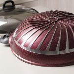 Shogun Twister Wok 40 x 11.5cm with Semi Glass Lid Non Induction [Free Casserole 20cm with Induction] - Image 7