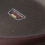 Shogun Twister Wok 40 x 11.5cm with Semi Glass Lid Non Induction [Free Casserole 20cm with Induction] - Image 10