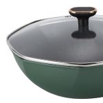 Shogun Octagon 30cm Wok with Glass Lid ,(Induction) + 18cm Saucepan with Glass Lid ,(Induction) - Image 4