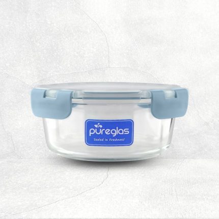 LGM PUREGLAS 650ML ROUND CONTAINER