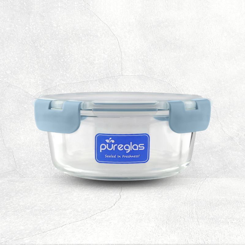 2023.06.30 Pureglas 01 LGM PUREGLAS 650ML ROUND CONTAINER - Image 1