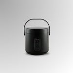 Rice Cooker, 0.8L Coal Black