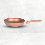 Copper Diamond 34cm Wok With Glass Lid (IH) Free 20cm Free Frypan (IH) - Image 4