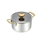 Aureon Pro 20cm Casserole – 18/10 Stainless Steel 3.4L - Image 2