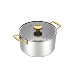 Aureon Pro 24cm Casserole – 18/10 5Play Stainless Steel 5.8L - Image 2