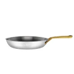 Aureon Pro 24cm Frypan – 18/10 5PLY Stainless Steel 2L - Image 2