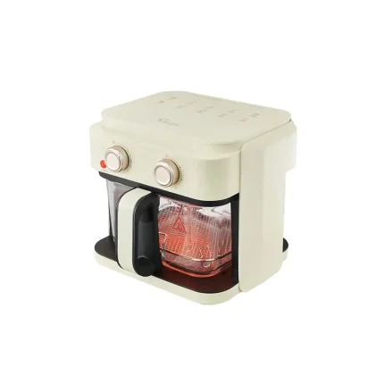 Crystalline Air Fryer, 5.5L Cream