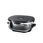 Krunch Crystalline™ Air Fryer Pro Series - 1.8L + 4.5L Matt Black - Image 5
